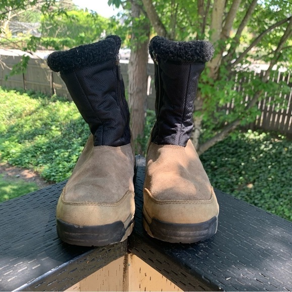 Sorel Women’s Tan & Walnut Snow Drift Sample Winter Boots Size 7 - Picture 2 of 9